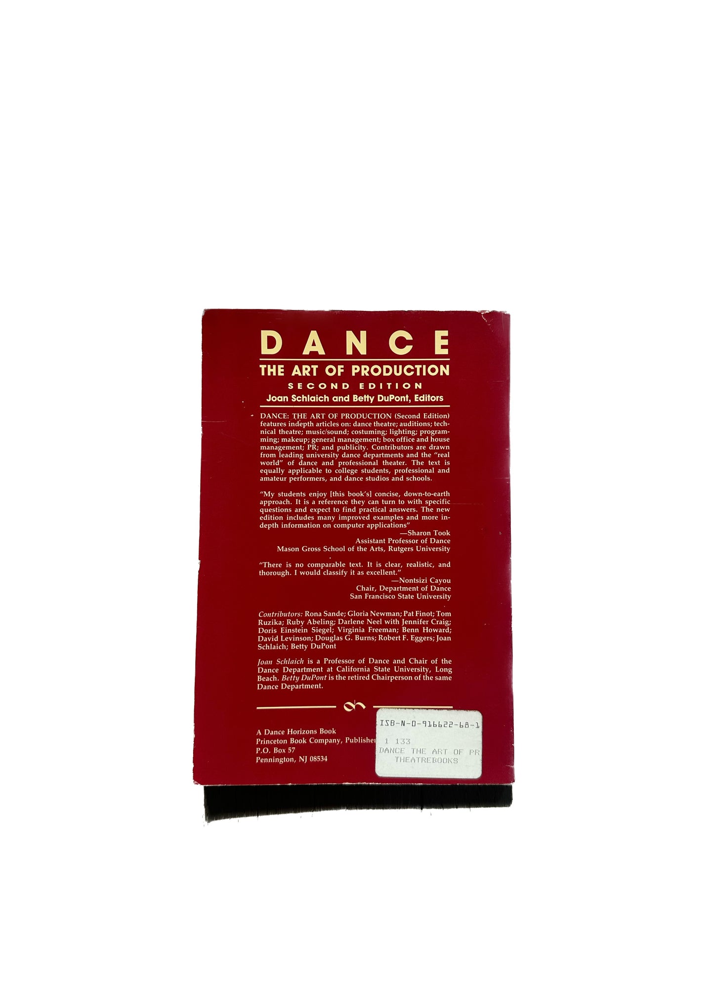 DANCE: The Art of Production
